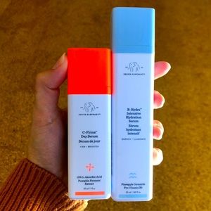 2 FOR ONE DRUNK ELEPHANT c firma & b hydra serums